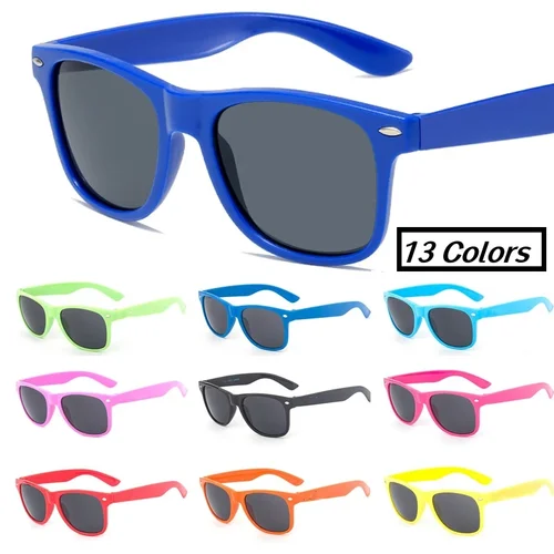 Imagen 1 del producto Gafas de sol con montura de 13 colores para hombre y mujer, diseño a la moda, protección ocular, gafas de sol de conducción, gafas de fiesta de Hip Hop, gafas de sol para exteriores