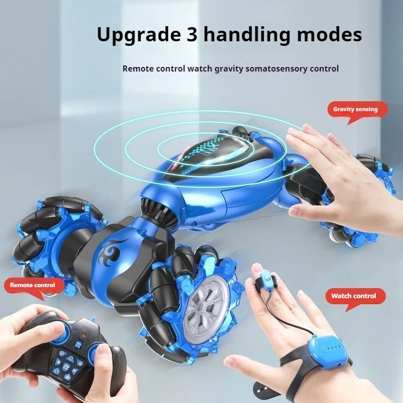 Ultra Large Gesture Sensing Remote Control Car Stunt Twist Car High-Speed Four-Wheel Drive Off-Road Racing Toy Gift