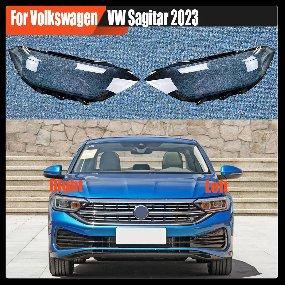 

For Volkswagen VW Sagitar 2023 Headlamp Cover Transparent Mask Lamp Shade Headlight Shell Lens Replace The Original Lampshade