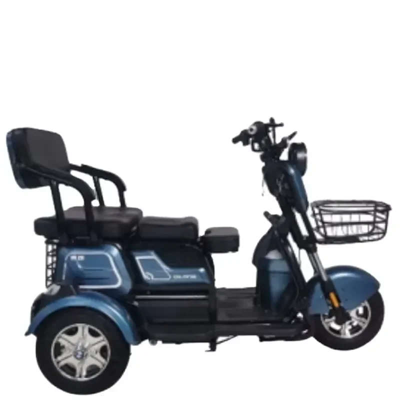 STROVAN New Style Electric Mini Rickshaw Tricycle Three Wheel Motorcycle