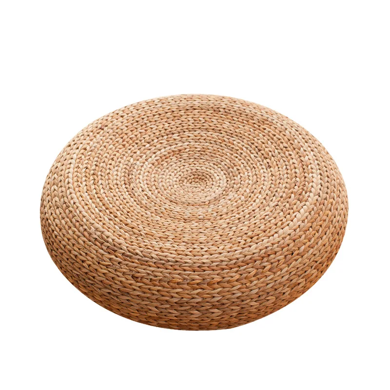

Соломенный матрас-футон, подушка-татами, утолщенная круглая подушка из ротанга для дома