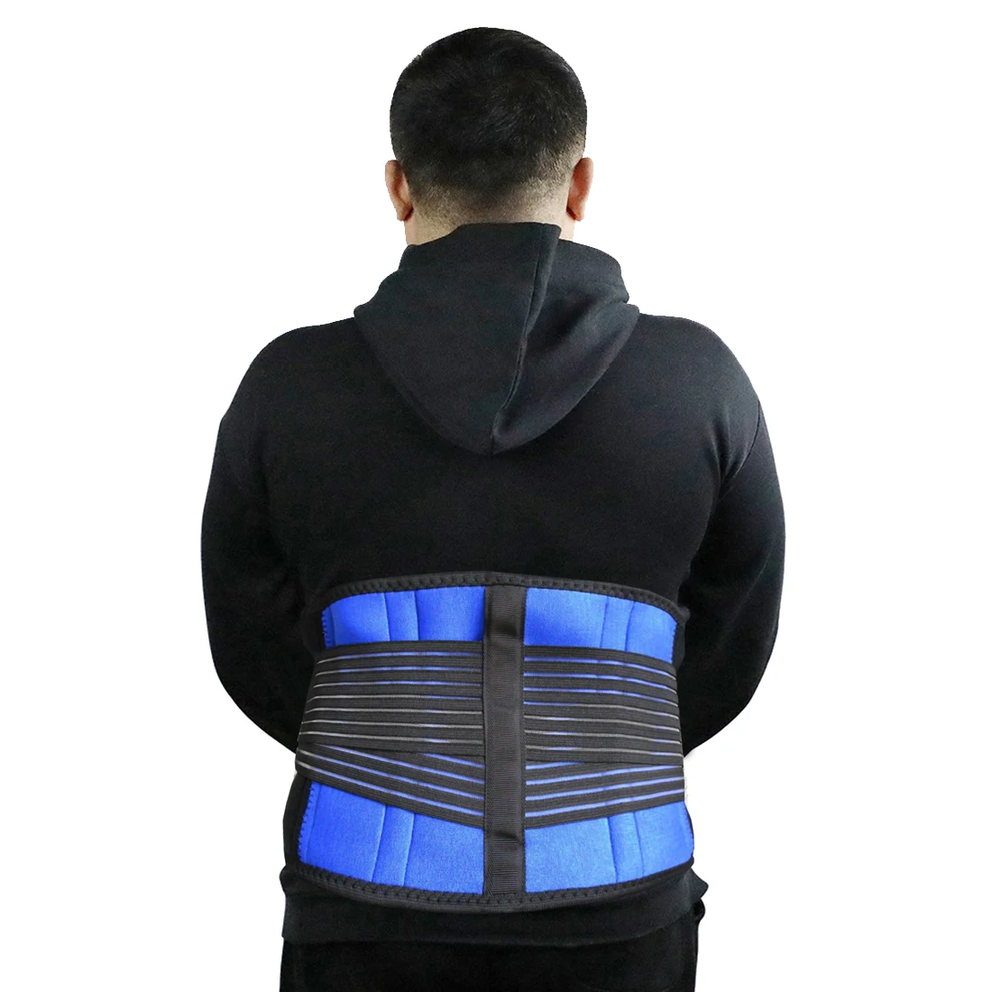 4XL 5XL 6XL Widen Support Elastic Lumbar Back Brace Belt Orthopedic Posture Corrector Waist Pain Spine Support Corset Women Men