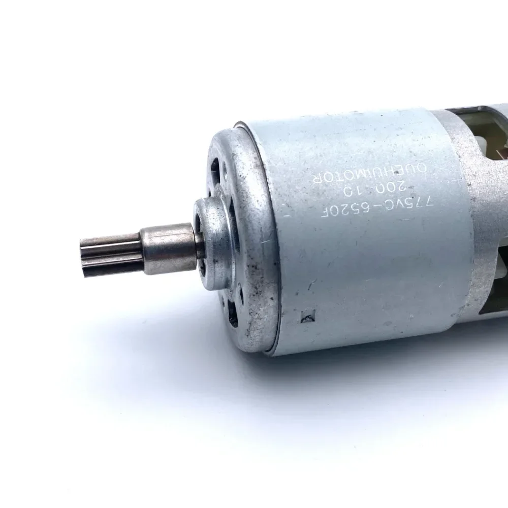 Electric Wrench DC Motor RS 550 775 7710 Cordless Drill 7/9/12 Teeth Gear Universal 12V 21V 16.8V 18V Parts