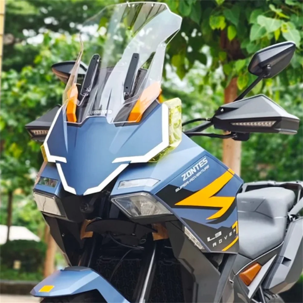 

High quality windshield For ZONTES 703F windshield modification with high gear straight front windshield accessories