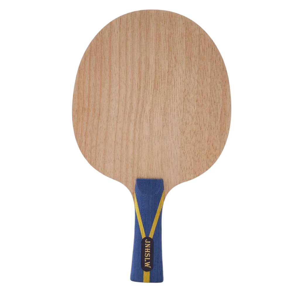 

1pc Table Tennis Blade Table Tennis Racket Bottom Plate Table Tennis Bat Paddle Non-slip Long Handle 5 Ply Solid Wood Base