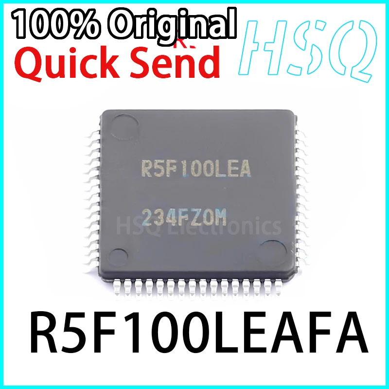 1PCS New R5F100LEAFA R5F100LEA SMT LQFP-64 MCU Microcontroller Chip in Stock