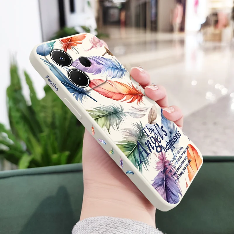 حافظة لهاتف شاومي ريدمي نوت 14 13 12 12S 11 11S 10 10S 9 9S 15 14C Pro Plus 4G 5G غطاء سيليكون سائل