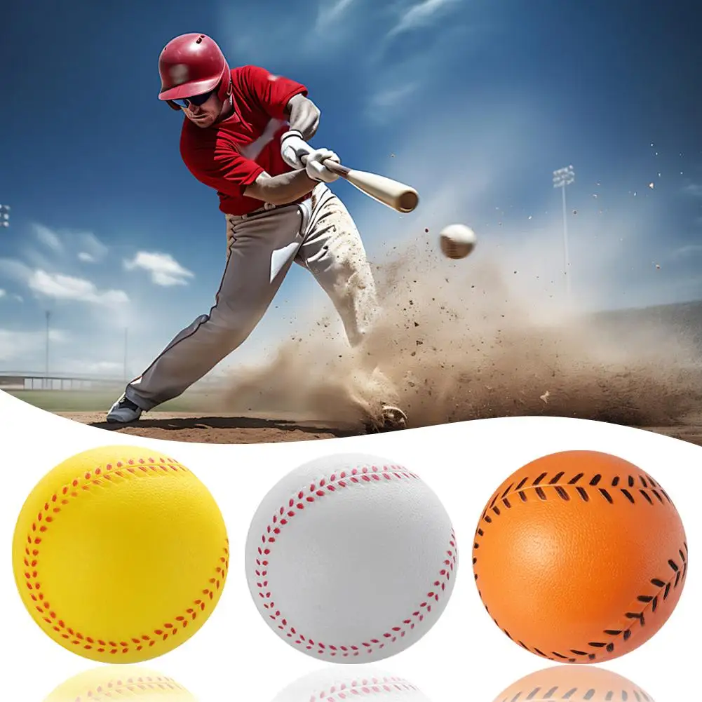 

Soft Sponge Outdoor Sport Practice Trainning Base Ball Child BaseBall Softball Standard Ball For Practic Balls Outdoor Golf C2C0