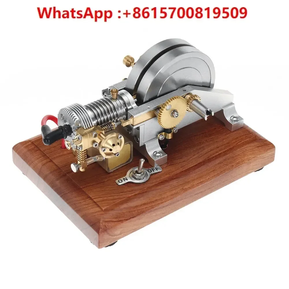 M96 Six-stroke Gas Engine High Performance Metal Model Physics Research Science Education Learning Demonstration  Toy