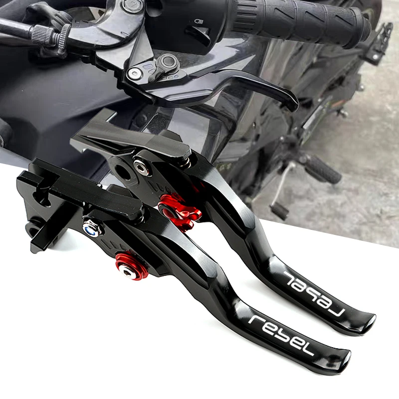 

REBEL 2025, рычаг тормозной муфты для мотоцикла, регулируемые рычаги тормозной муфты с ЧПУ для HONDA REBEL 500 300 CMX 500 2025 + аксессуары