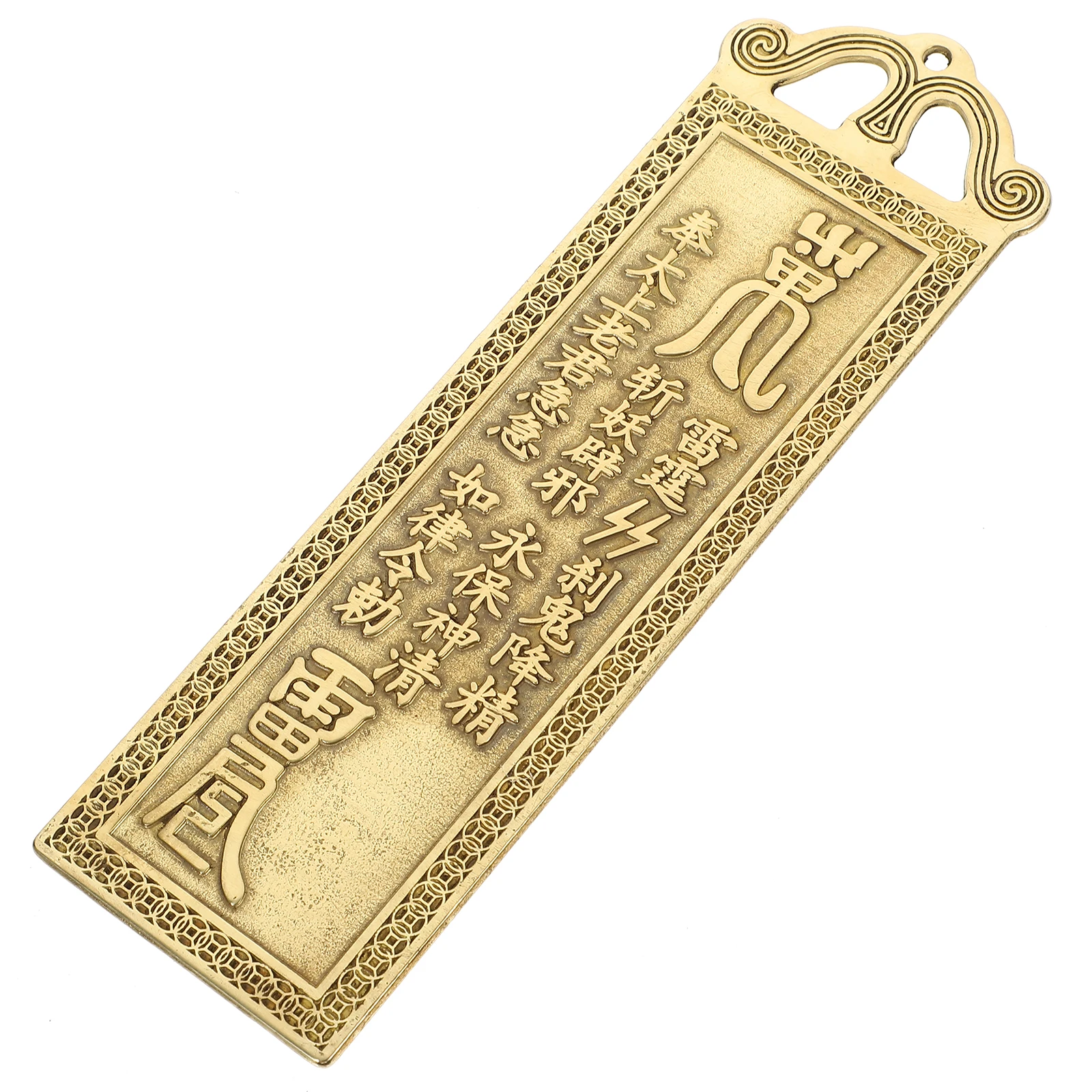 

Office Desk Decor Bronze Pendant Wall Hangings Brass Rearview Mirror Small Ornaments