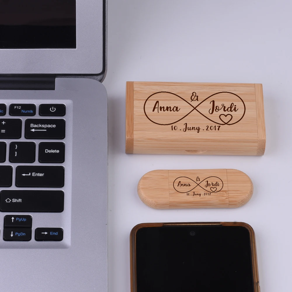 10 Stück USB-Stick 128GB Holz TYPE-C Pen Drive 64GB Kostenloses individuelles Logo Speicherstick Kreatives Geschenk Pendrive USB-C U-Disk – Detail 10