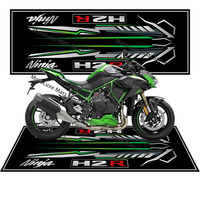 Waterproof Motorcycle Parking Mat Anti Slip Garage Display Rug Customized Racing Moto Carpet Washable Decoration Mat