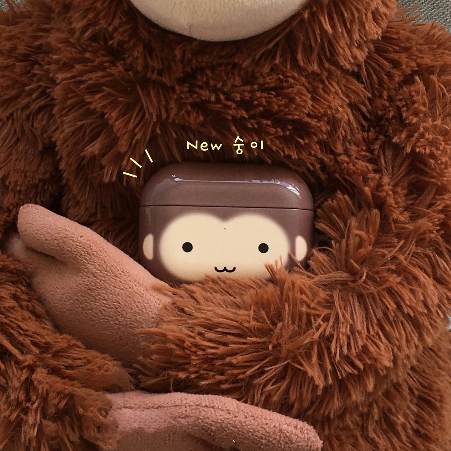 Cute Monkey Design Wireless Bluetooth Earphone Case Hard Protection Cover for   pro 32  453 