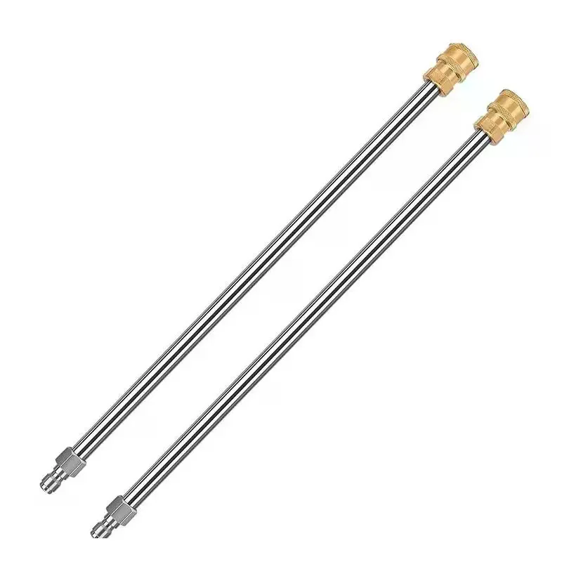 High-Quality Stainless Steel Pressure Washer Extension Wand With Quick Connect (1/4 Inch) – Heavy-Duty Upgrade