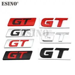 Emblema adhesivo de guardabarros para coche, insignia de Metal de aleación de Zinc GT 3D para KIA Forte Optima Picanto Stinger Sorento K5 KX5 KX7