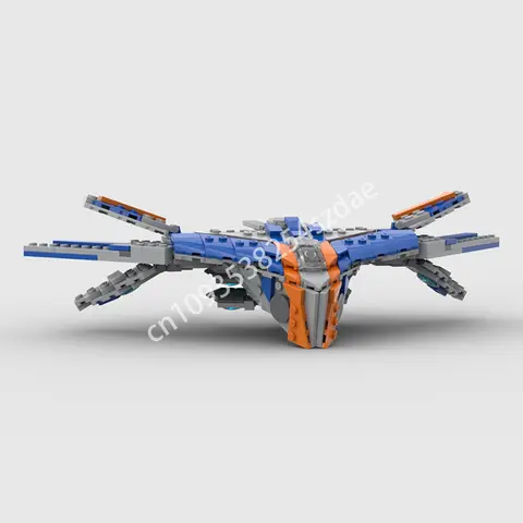 408 pièces MOC Midi échelle Marvel gardiens de la galaxie Milano Super héros blocs de construction jouet de noël cadeau tige assembler