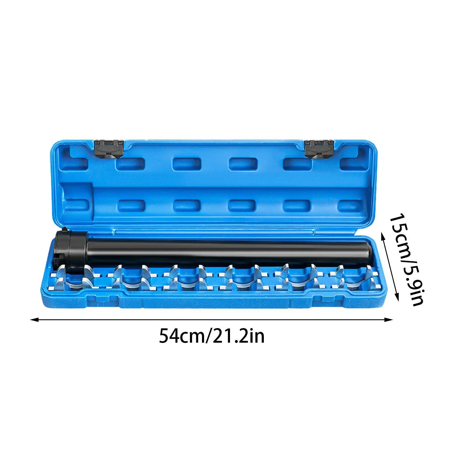 13Pcs Inner Tie Rod Tool Kit Wear Resistant Portable Heavy Duty Vehicle Accessories Remove and Install for Cars Trucks Suvs