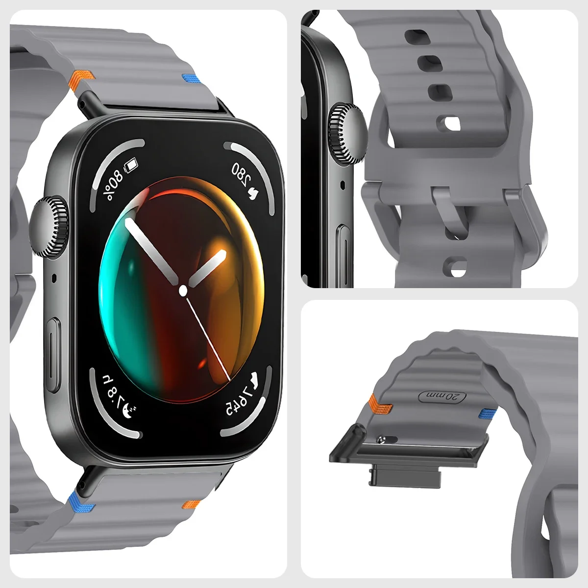 Sports Silicone Strap For Huawei Watch Fit 3 Watchband Replaceable Breathable Wristband For Huawei Watch Fit2/1 Bracelet Correa