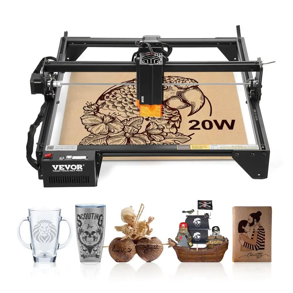 

20W Engraving Machine with Compressed Spot and Eye for High Engraving