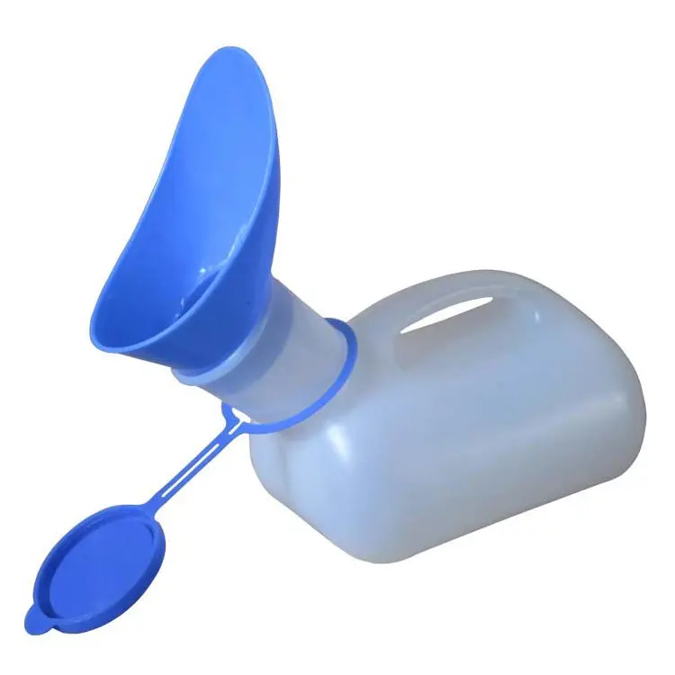 Medical Disposable Plastic Male Female Urine Bag Urinal Bottle Portable Spill Proof Urine Bottle