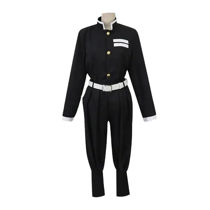 Anime demon slayer kochou shinobu cosplay traje peruca haori shinobu cosplay demon slayer quimono trajes de halloween para mulher