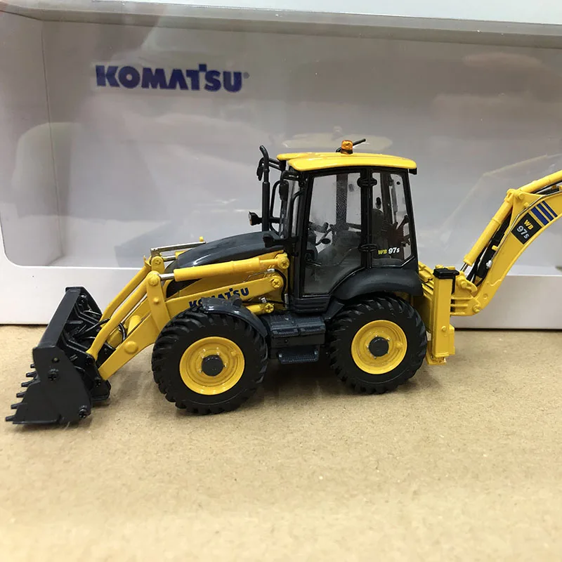 Diecast 1:50 Scale Komatsu 8139 Loader two-end engineering Car Original Finished Alloy Model Simulation Static Collectible Toy