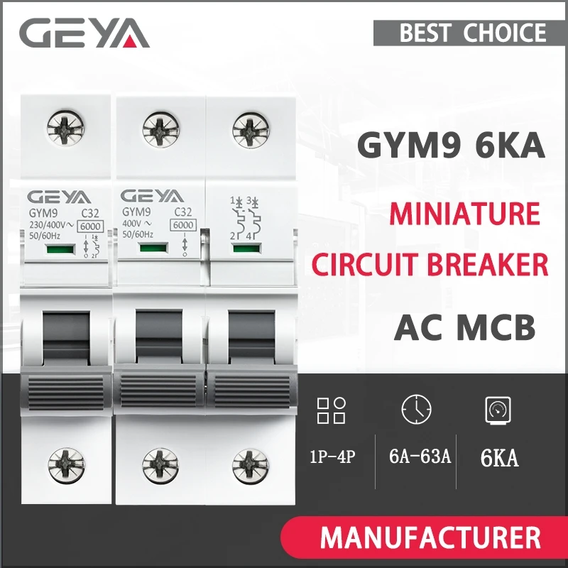 Geya GYM9 6KA Mcb 1… - image