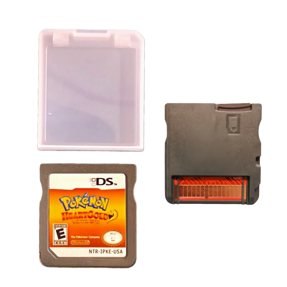 بطاقة واحدة NDS بطاقة الألعاب سلسلة البوكيمون Heartgold الأسود الروح الحرس تسجيل ظلال ألميا الماس لعبة جمع الصبي الهدايا #4