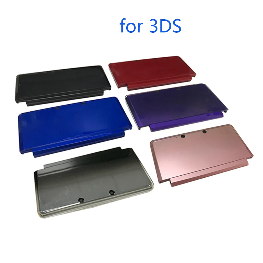 6 Colors for 3DS Bottom Middle Frame Upper Down Shell Case Housing Top Bottom Replacement Casing Cover Buttons for 3DS Console