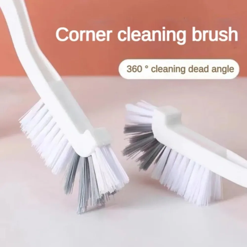 

5/1pcs Narrow Brush Long Handle Right Angle Kitchen Cleaning Brushes for Pan Bowl Milk Cup Dish Juicer Sink Deep Clean Scrubber