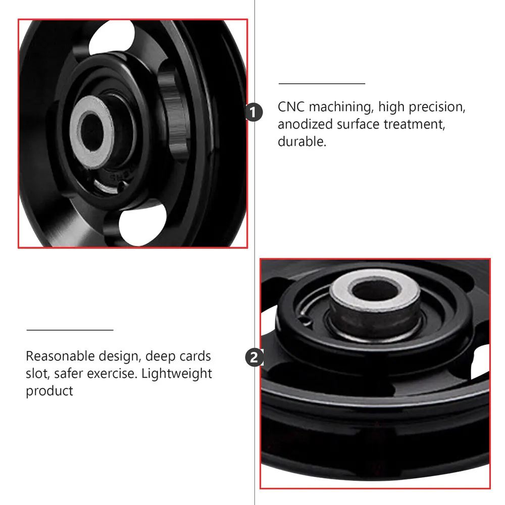 88mm Gym Bearing Pulley Wearproof Nylon Bearing Pulley Wheel Cable Universal Fitness Gum Bearing Fitness Equipment