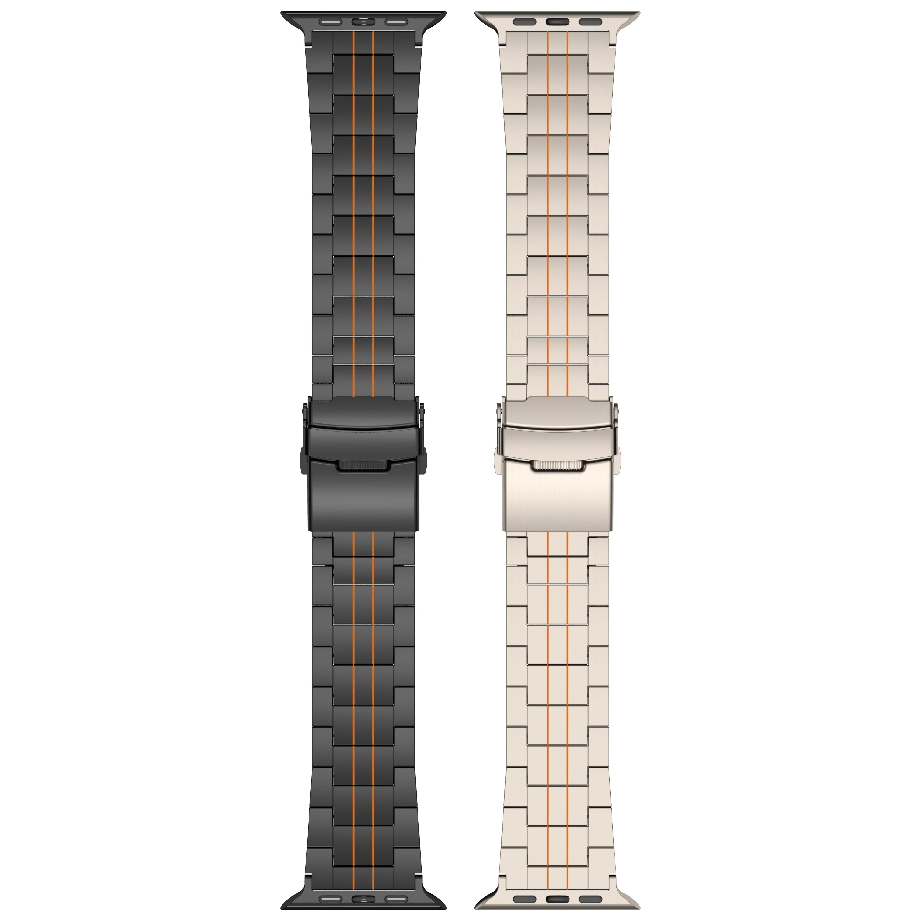 التيتانيوم لساعة Appe 49 مللي متر Ultra2 الفرقة رجل فاخر استبدال حزام ل Iwatch 10 9 8 7 Se 4/5/6 40 مللي متر 44 مللي متر 46 مللي متر 42 مللي متر 41 45 مللي متر 38 مللي متر