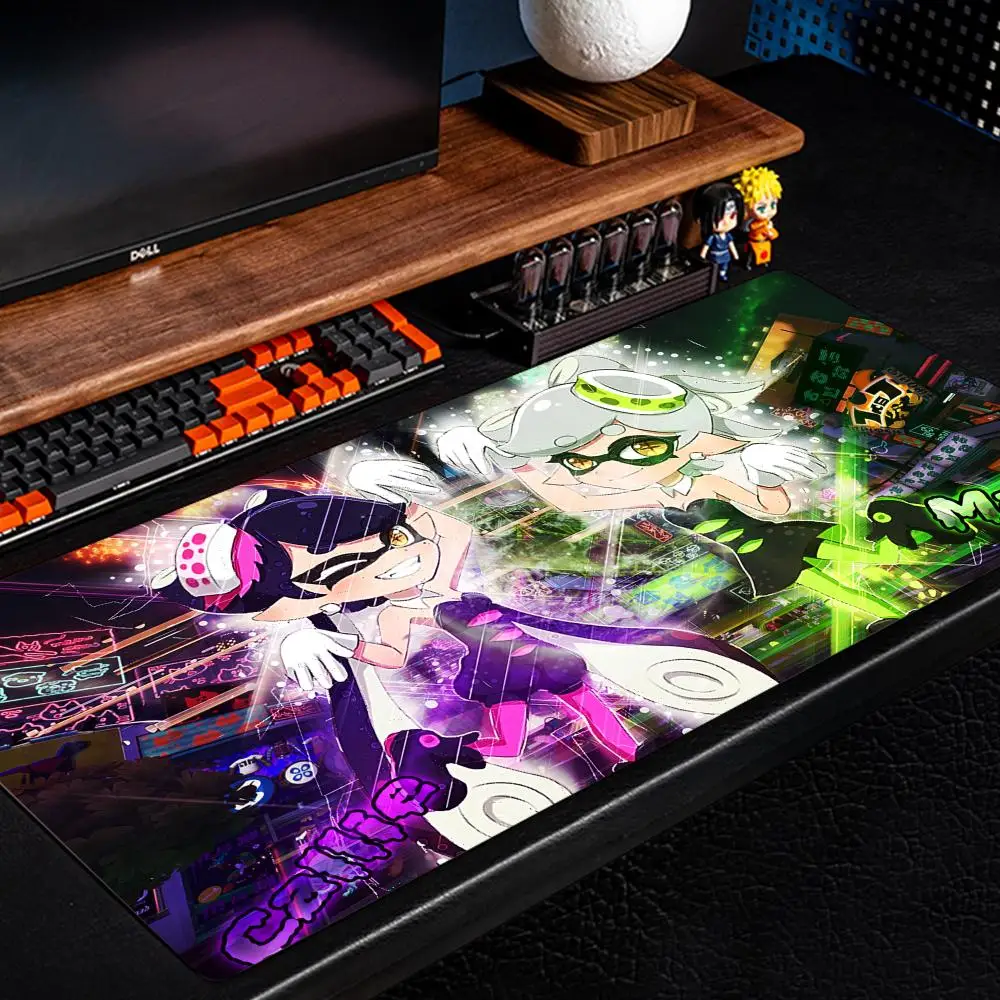 splatoon Mouse Pad 500X1000 mm Large Gaming Mousepad Gamer XL Rubber Otaku Keyboard Pad Laptop Desk Mat