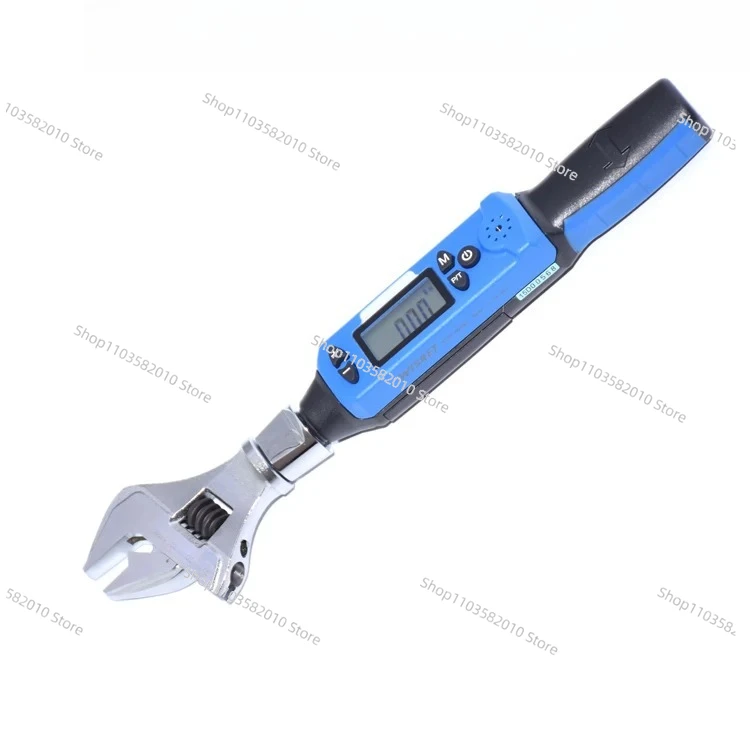

New electronic digital torque wrench with torque range of 1.5-30NM and movable opening head