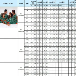 Familie kombiniert Weihnachtspyjama, Mutter, Tochter, Vater, Sohn, Familien -Look -Outfit, Rompers Baby Girl, Pyjama, 2023 8 Hauptverkäufe natal irmaos - №7