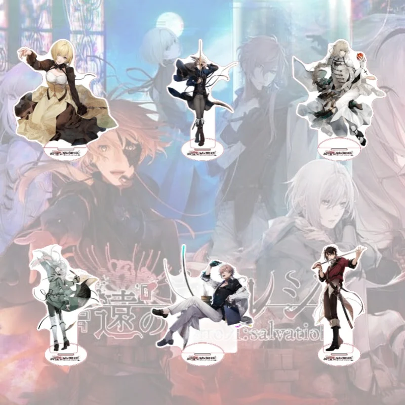 Figurine en acrylique de 15 cm Game ErroR:salvation, support pour figurine, Yves Lucas Proust Mathis Claude, accessoire de cosplay, décoration, dessins animés, porte-clés, jouets