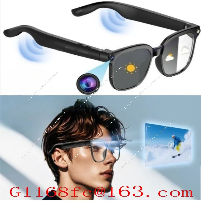 Smart Glasses 800W Camera Simultaneous Interpretation Bluetooth Call AI Smart Glasses