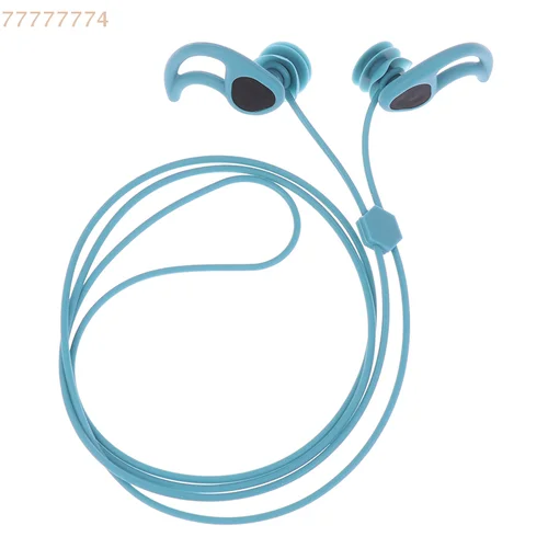 Tapones para los oídos de natación de silicona suave con cordón, auriculares de buceo impermeables para surf, snorkel, auriculares táctiles para protección de natación