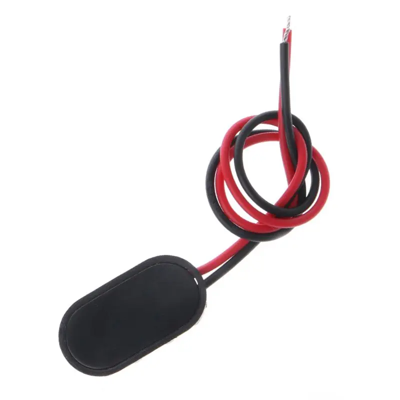 PP3 9V Batterie-Clip-Stecker I Typ verzinnte Drahtleitungen 150 mm Schwarz Rot