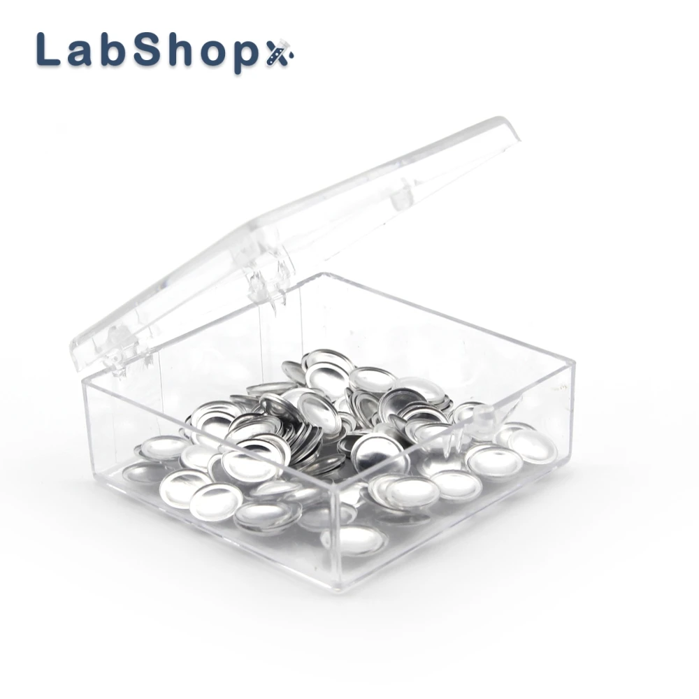 40μl Aluminum Crucibles Standard with Lid and Pin for ME-00027331 for Mettler Toledo/Mettler DSC Sample Pans LABSHOPX