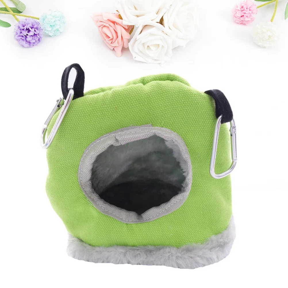 

Warm Birds Nest Round Indoor Outdoor Parrot Bed Creative Birds Birds Supplies (Random Color, Size L)