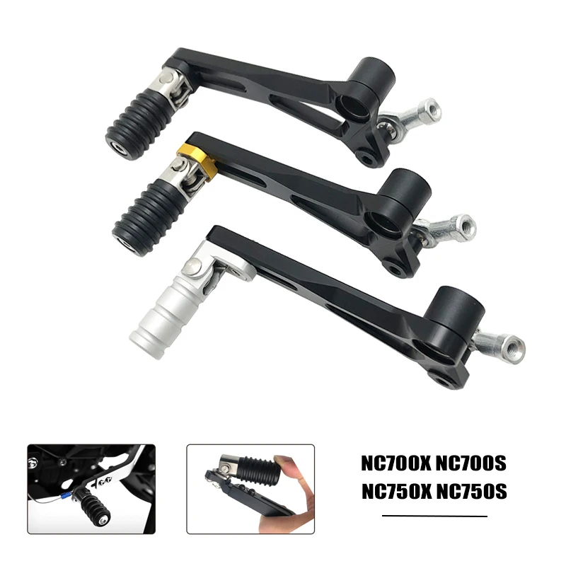 NC750X Adjustable Folding Gear Shifter Left Shift Pedal Lever For HONDA NC 750 X NC 750X NC750S NC 700X NC700S 2014-2021 2020