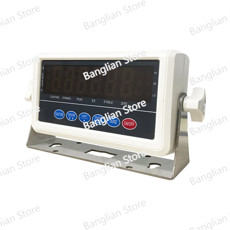 

Electric Weighing Device Loadmeter Meter Head Counting Weighing Rs232 Meter Platform Scale Monitor English Version