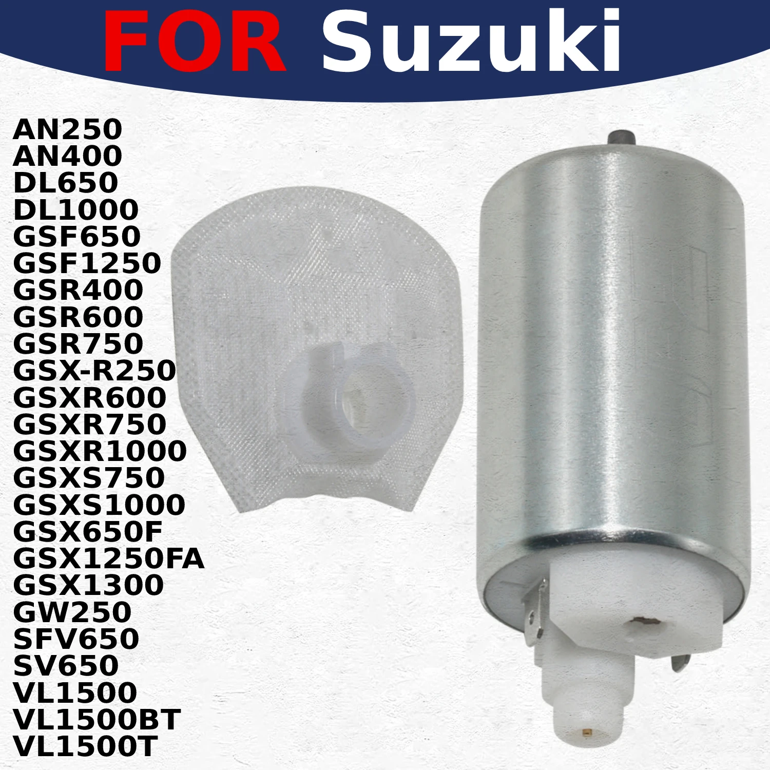 

Motorcycle Electric Fuel Pump For Suzuki GSX650F Katana 650 ABS 2008-2011 GSX1250FA GSX1250 GSX1300 Hayabusa GW250 15100-21H00
