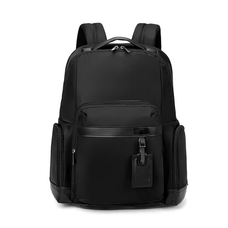 Men's Casual Travel Backpack Waterproof Nylon Large Capacity Lightweight Laptop Computer Daypack 66751D