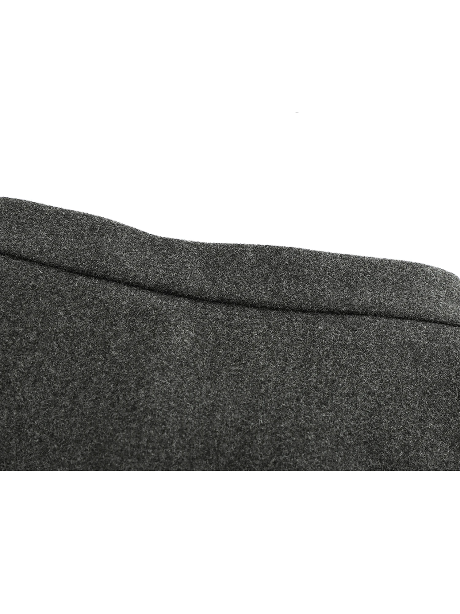 Jupe gris foncé pour femmes, Vintage Y2k Gyaru, Mini jupe trapèze en laine, esthétique Harajuku, taille haute, vêtements à la mode des années 2000