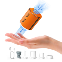 FLEXTAIL TINY PUMP 2X - 4kPa Portable Air Pump with Camping Light and 1600mAh Battery for Air Bed Sleeping Pads Pool Floats