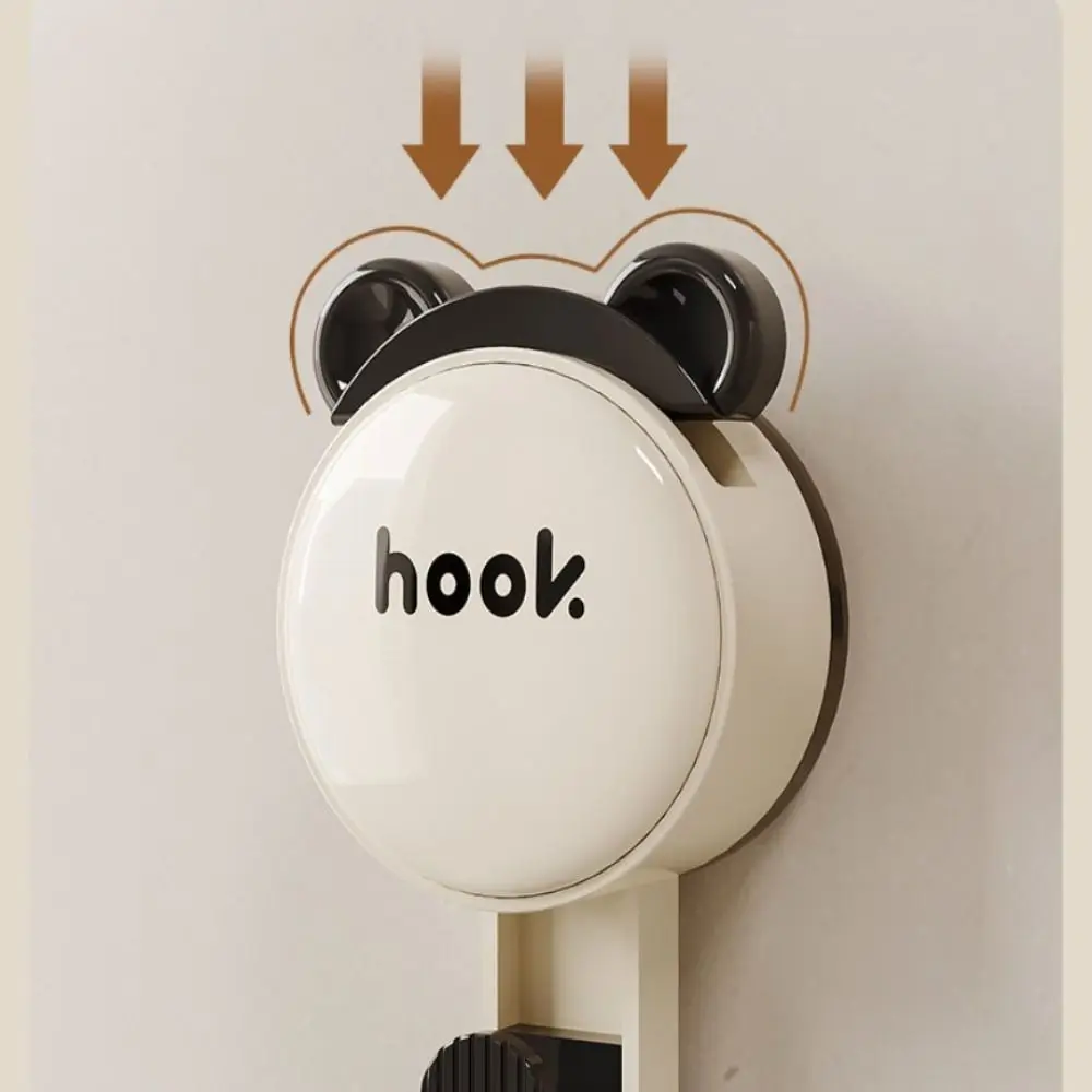 Removable Wall Suction Cup Hanger Heavy Duty Reusable Vacuum Suction Cup Hook Multifunction Cute Cartoon Traceless Adhesive Hook