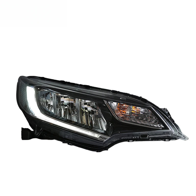 Suitable For 2014-2020 Honda Fit GK5 Headlight Assembly Modification To RS-Style Light Guide Daytime Running Lights LED Head